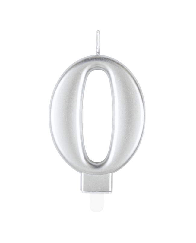 Vela Plata Metal Nº 0