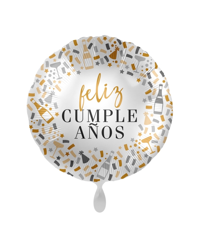 17/43CM FELIZ CUMPLEAÑOS FIESTA ***OFERTA DTO NO ACUMULABLE