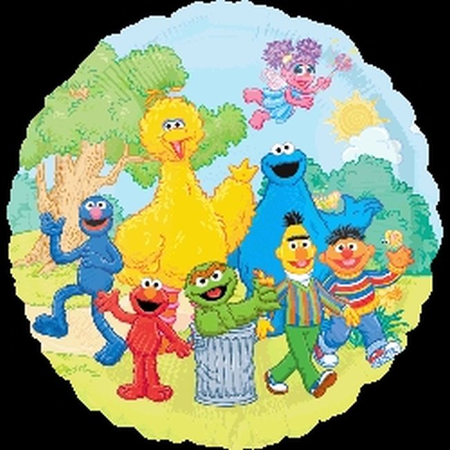 18/45cm Barrio Sesamo Grupo ***OFERTA DTO NO ACUMULABLE