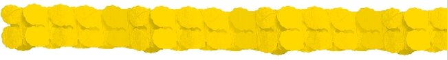 Guirnalda Yellow Paper Garlands 3.65m 