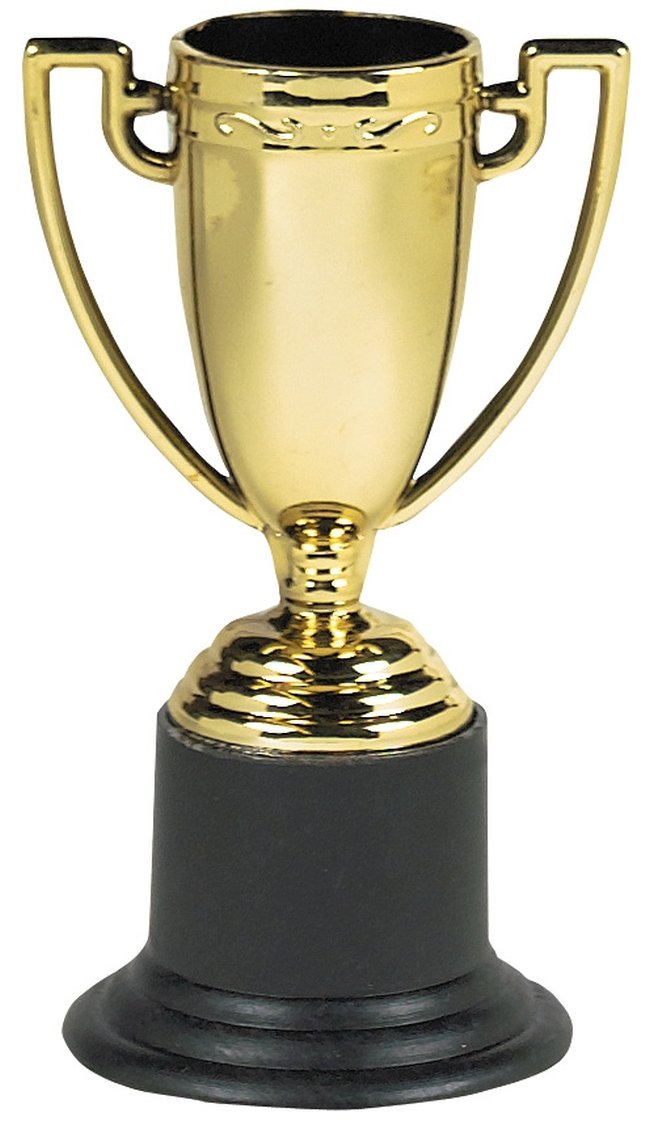 Juguete Trofeo De Plastico 10cm