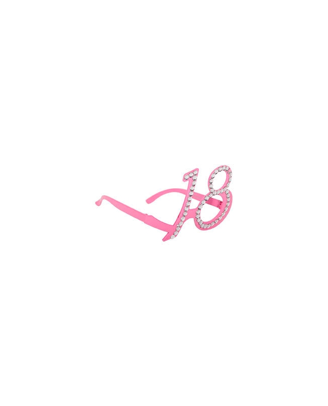Gafas Rosas Diamantes Nº 18