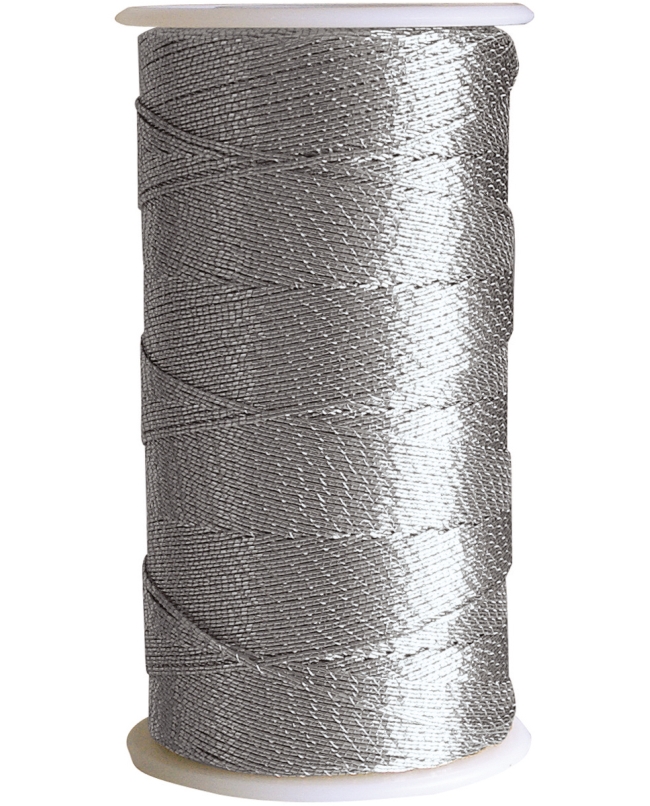 Cordon Plata 1mm X 30M Poliester ***OFERTA DTO NO ACUMULABLE