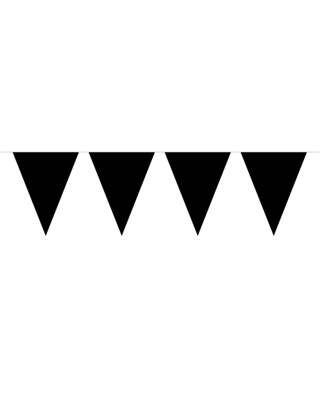 Banderin Negro 10m