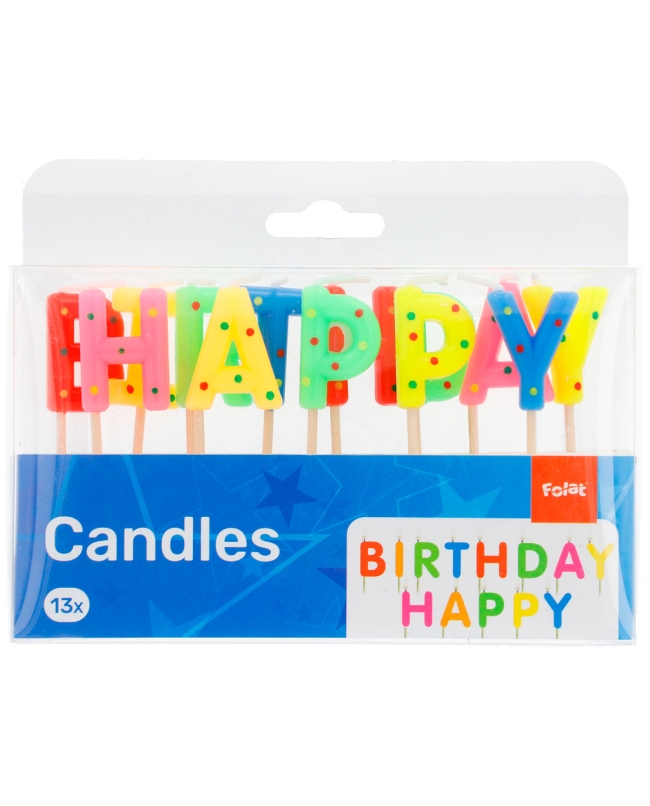 Velas Happy Birthday