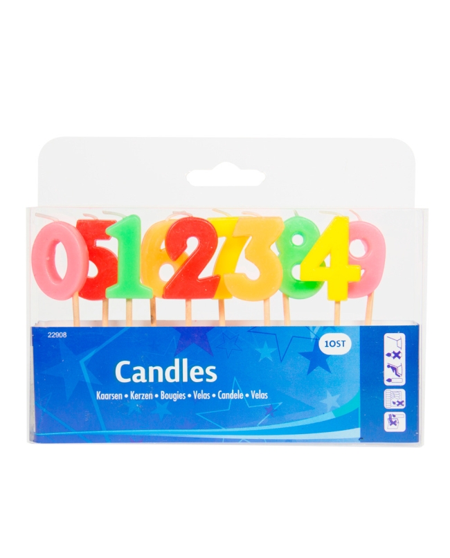 Velas Set Nº 0-9