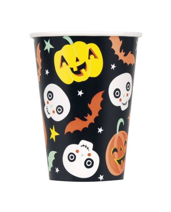 Vasos 355ml Calabaza Carton