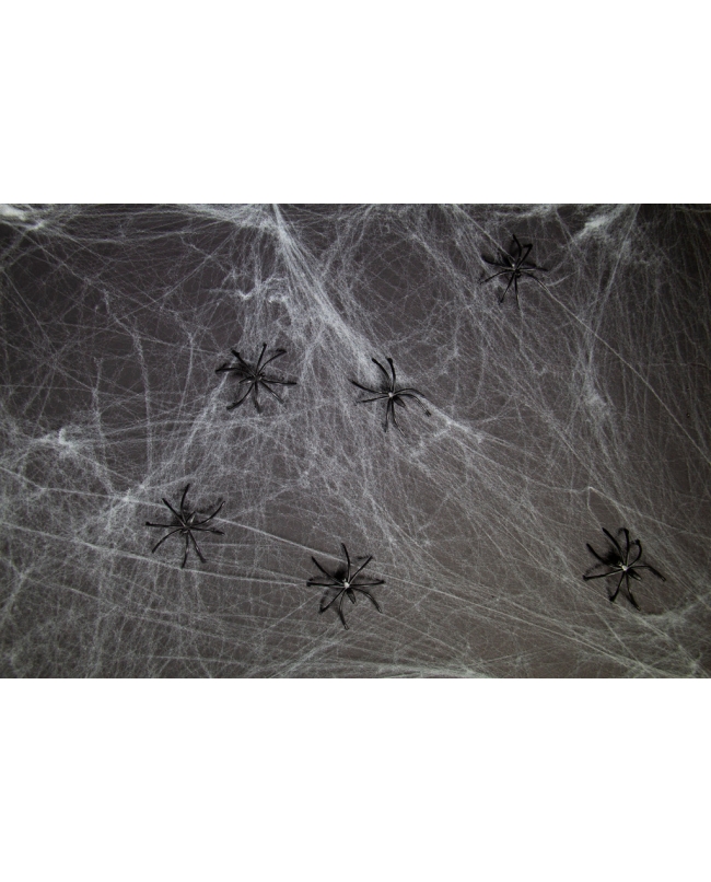 Telaraña 6 Arañas 100gr.