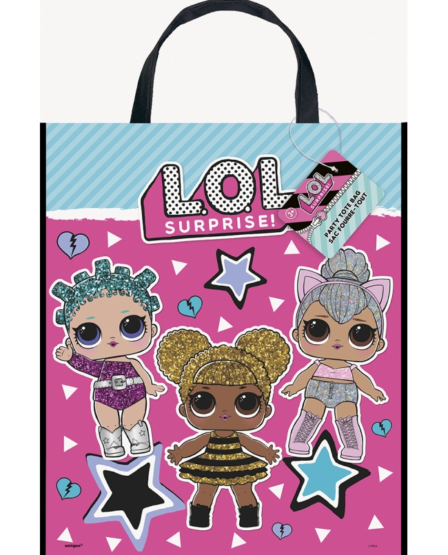 Bolsa Plastico Asas Lol Surprise 30X38cm