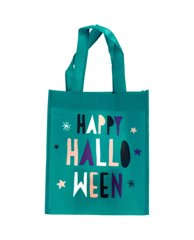 Bolsa Truco O Trato Happy Halloween Turquesa