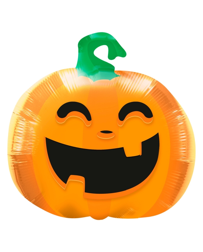 Globo Forma Foil Calabaza Halloween Booo! 56cm