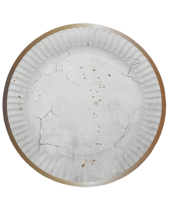 Platos 23cm Carton Hwn Curioso