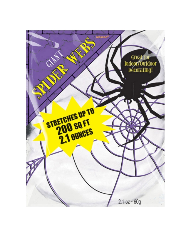 Telaraña Blanca Halloween 60gr