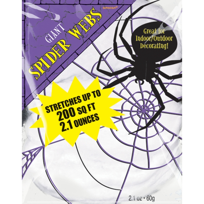 Telaraña Blanca Halloween 60gr