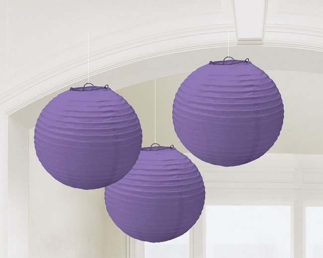 Farolillos Morado 24cm ***OFERTA DTO NO ACUMULABLE