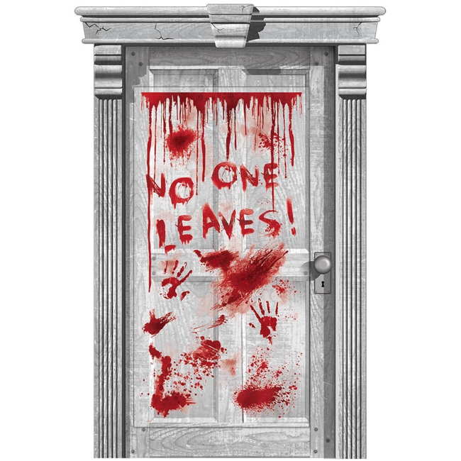 Decoracion Puerta No One Leaves Hwn 165X85cm