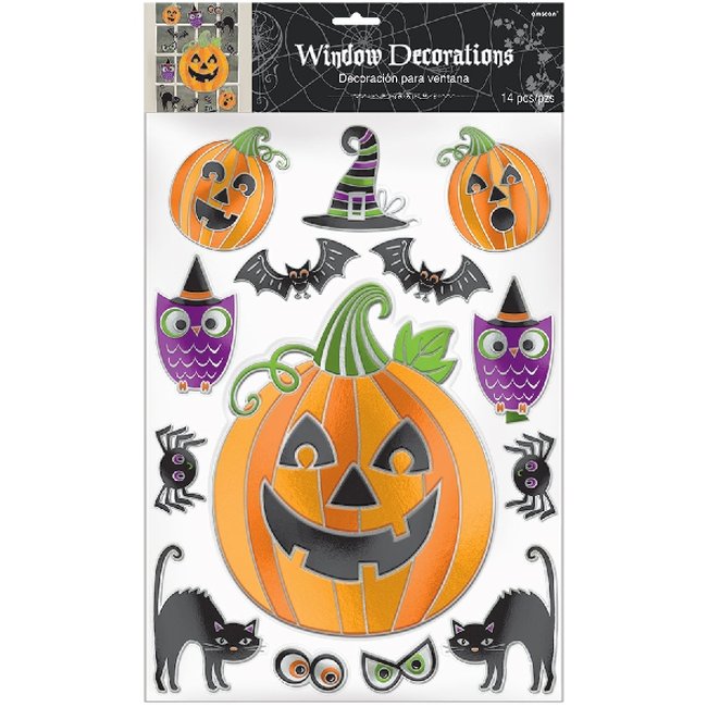 Decor. Ventana Hallween ***OFERTA DTO NO ACUMULABLE