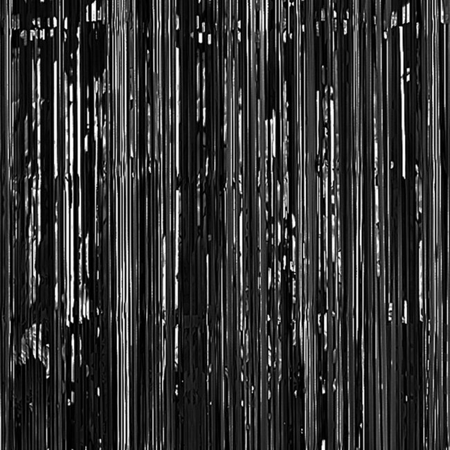 DECOR. CORTINA METALICA NEGRA