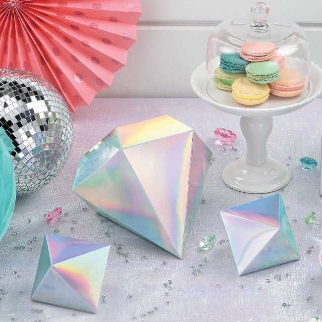 Decor. Kit Mesa Shimmering Party Iridescent 