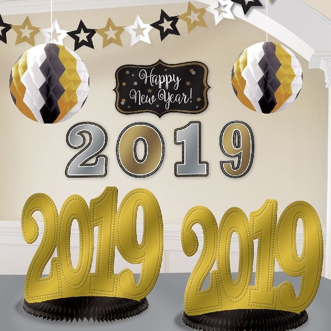 DECORACION KIT 2019 NEW YEARS *DESCUENTO NO ACUMULABLE