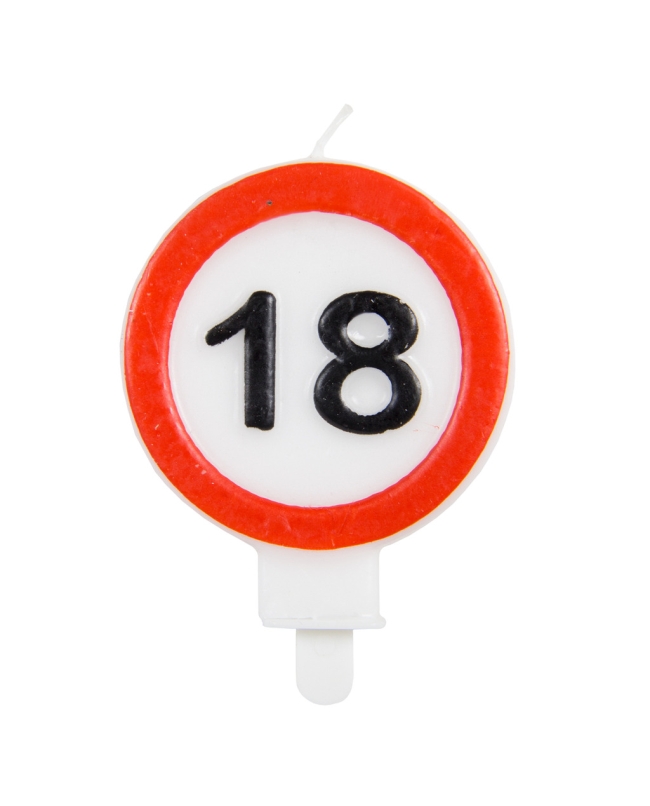 Vela Señal Trafico Nº 18