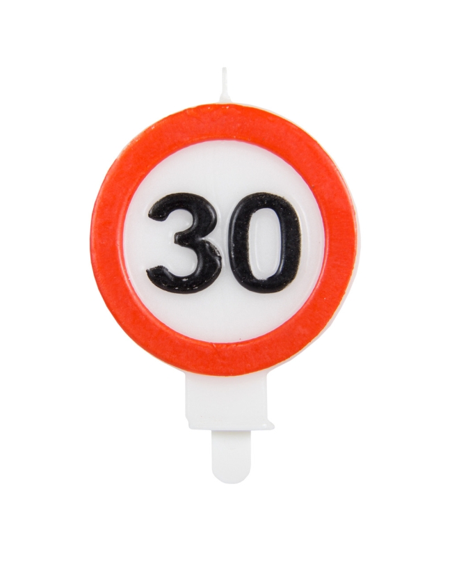 Vela Señal Trafico Nº 30