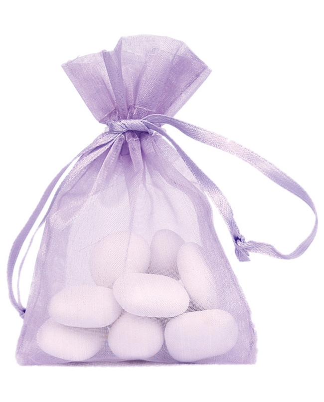 Bolsa Lila 7.5X10cm Tela Organza ***OFERTA DTO NO ACUMULABLE