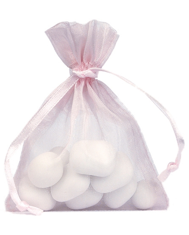 Bolsa Rosa 7.5X10cm Tela Organza ***OFERTA DTO NO ACUMULABLE