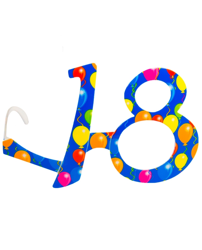 Gafas Azul Globos Nº 18