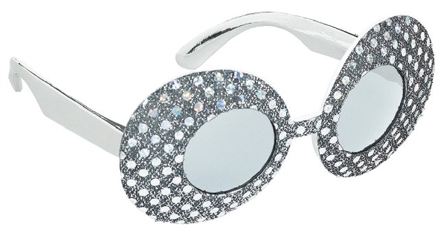 Gafas con Lluvia de Brillantes