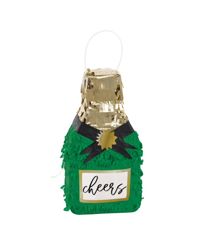 Piñata Mini Deco. Botella Champan 10X20cm