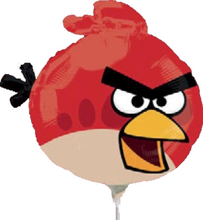 Mini Forma Angry Birds: Pajaro Rojo ***OFERTA DTO NO ACUMULABLE