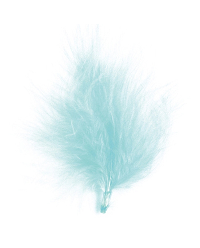 Pluma Azul Pastel 7cm ***OFERTA DTO NO ACUMULABLE