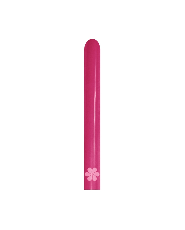 Globo Latex Modelar 260 Sempertex Fashion Solido Fucsia Cosmo 5cm X 150cm