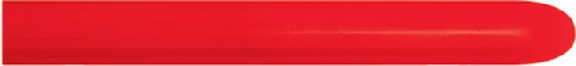 Globo Latex Modelar 260 Sempertex Fashion Solido Rojo 5cm X 150cm