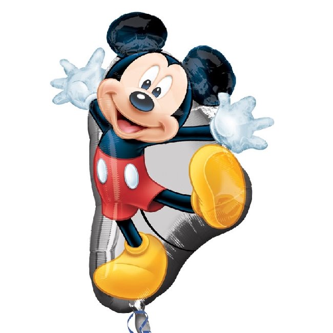 Globo con forma de Mickey Mouse-31'' metalizado
