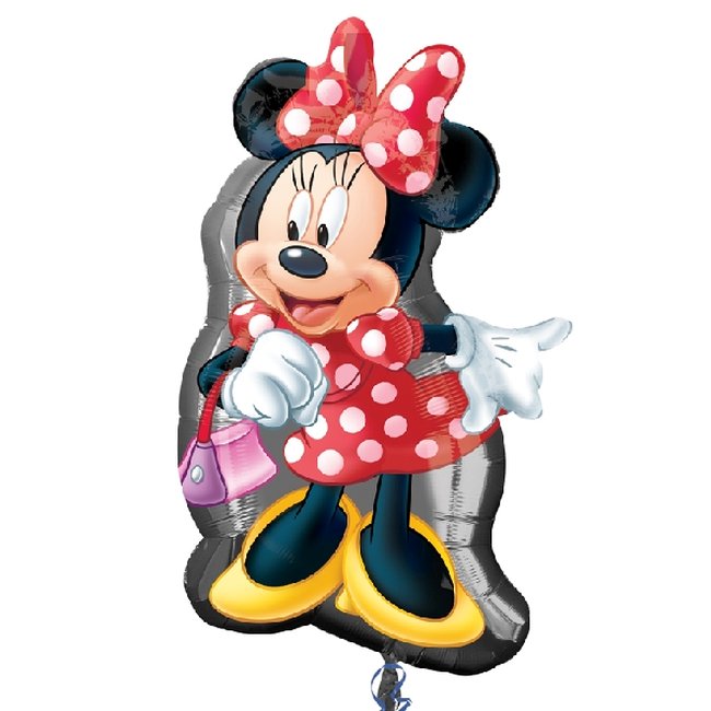 Globo con forma de Minnie Mouse - Metalizado 81cm