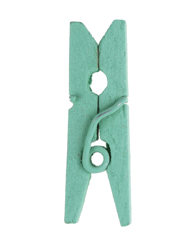 Pinza Menta 2.5cm Madera ***OFERTA DTO NO ACUMULABLE