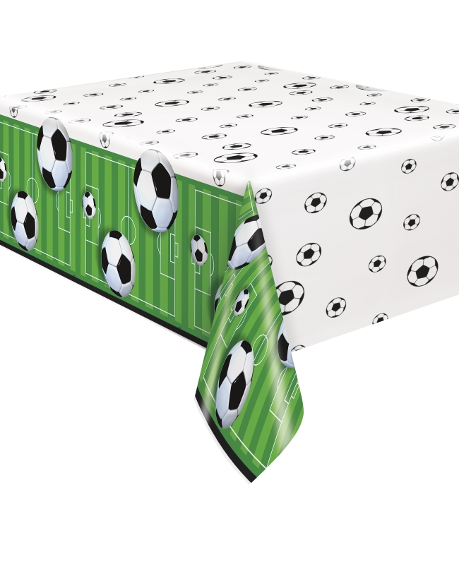 Mantel Plastico Futbol 3D 1,37 X 2,13m
