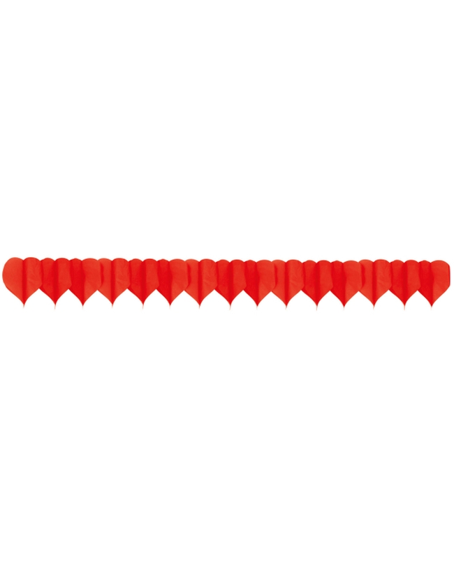 Guirnalda Corazones Papel 18X400cm ***OFERTA DTO NO ACUMULABLE