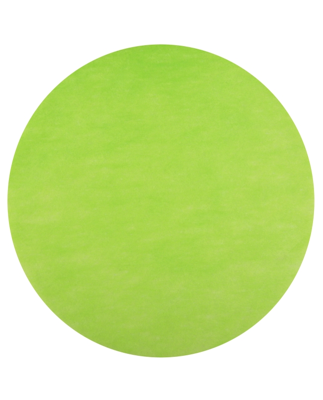 Bajoplato Verde 34cm Tejido No Tejido Poliester ***OFERTA DTO NO ACUMULABLE