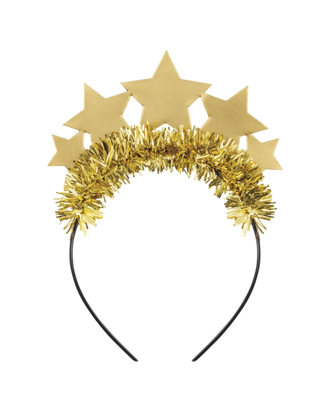 Diadema Estrellas Oro