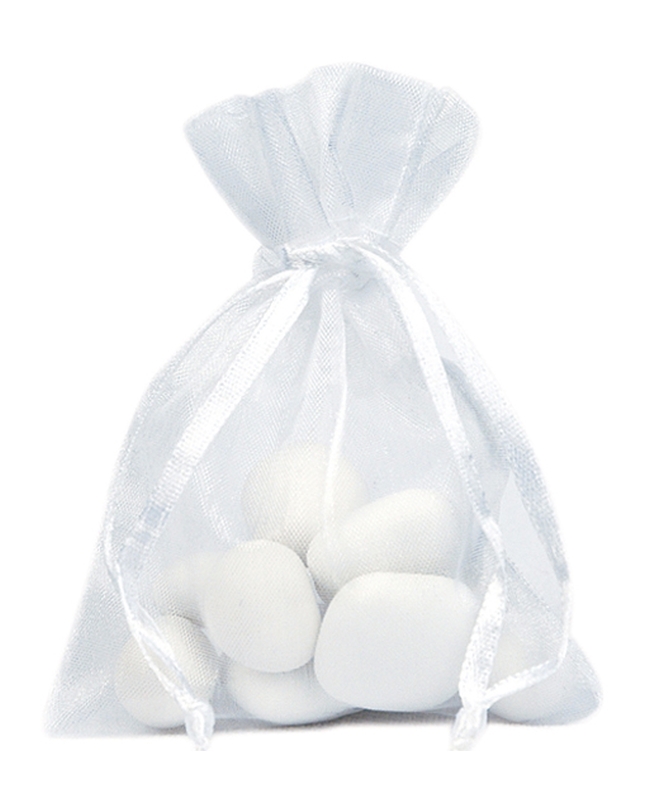 Bolsa Blanco 12X17cm Tela Organza ***OFERTA DTO NO ACUMULABLE
