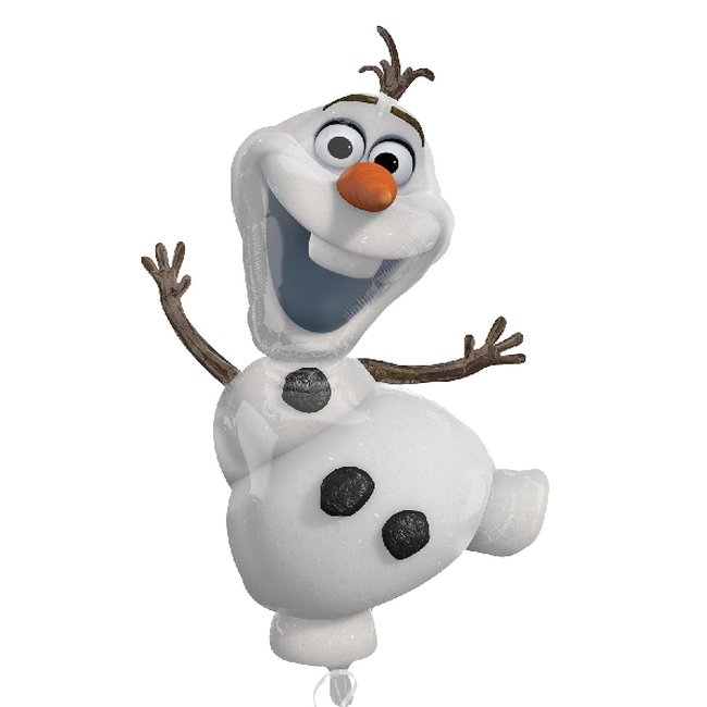 Globo Disney de Olaf de Frozen- metalizado 104cm
