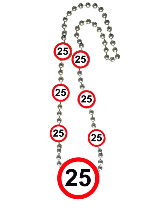 Collar Señal Trafico Nº 25