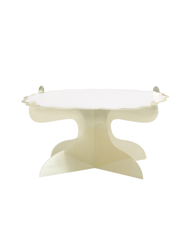 Soporte Pastel Dorado Foil/Carton