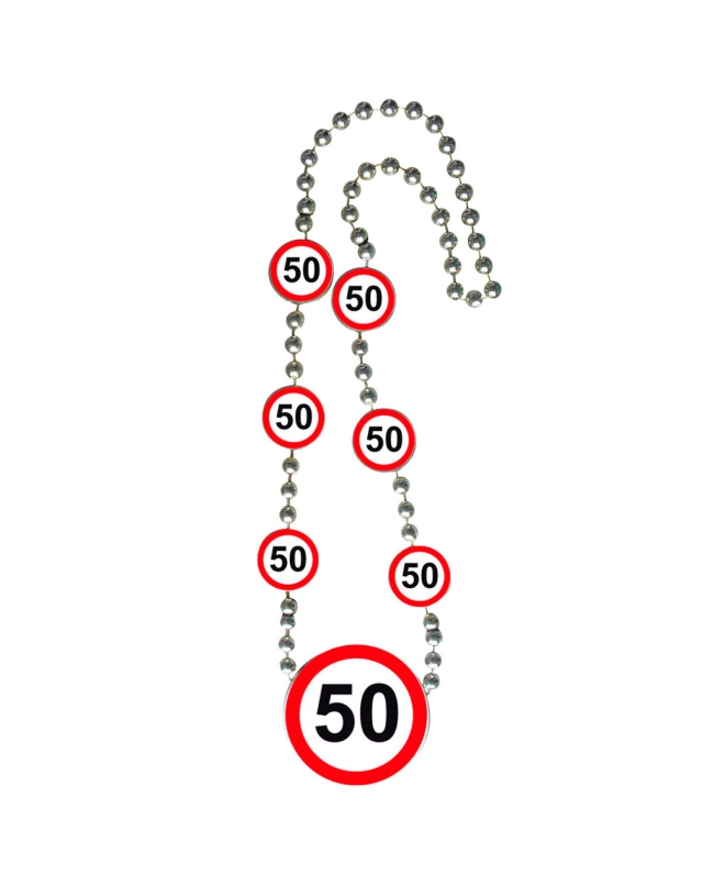 Collar Señal Trafico Nº 50