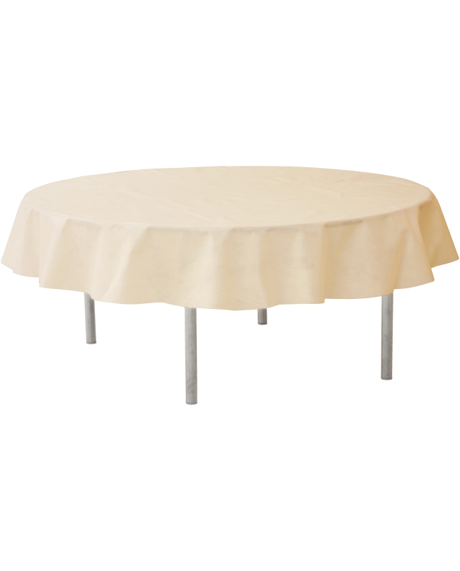 Mantel Harmony redondo Marfil 240cm Tela opaca polipropileno no tejido 80gr/m2 ***OFERTA DTO NO ACUMULABLE