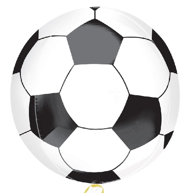 Globos Orbz Balones de F?tbol - Aluminio 40cm-45cm