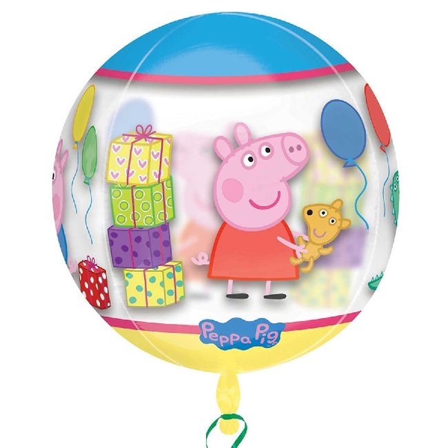 Peppa Pig Clear Orbz 15'/38cm x 16'/40cm 